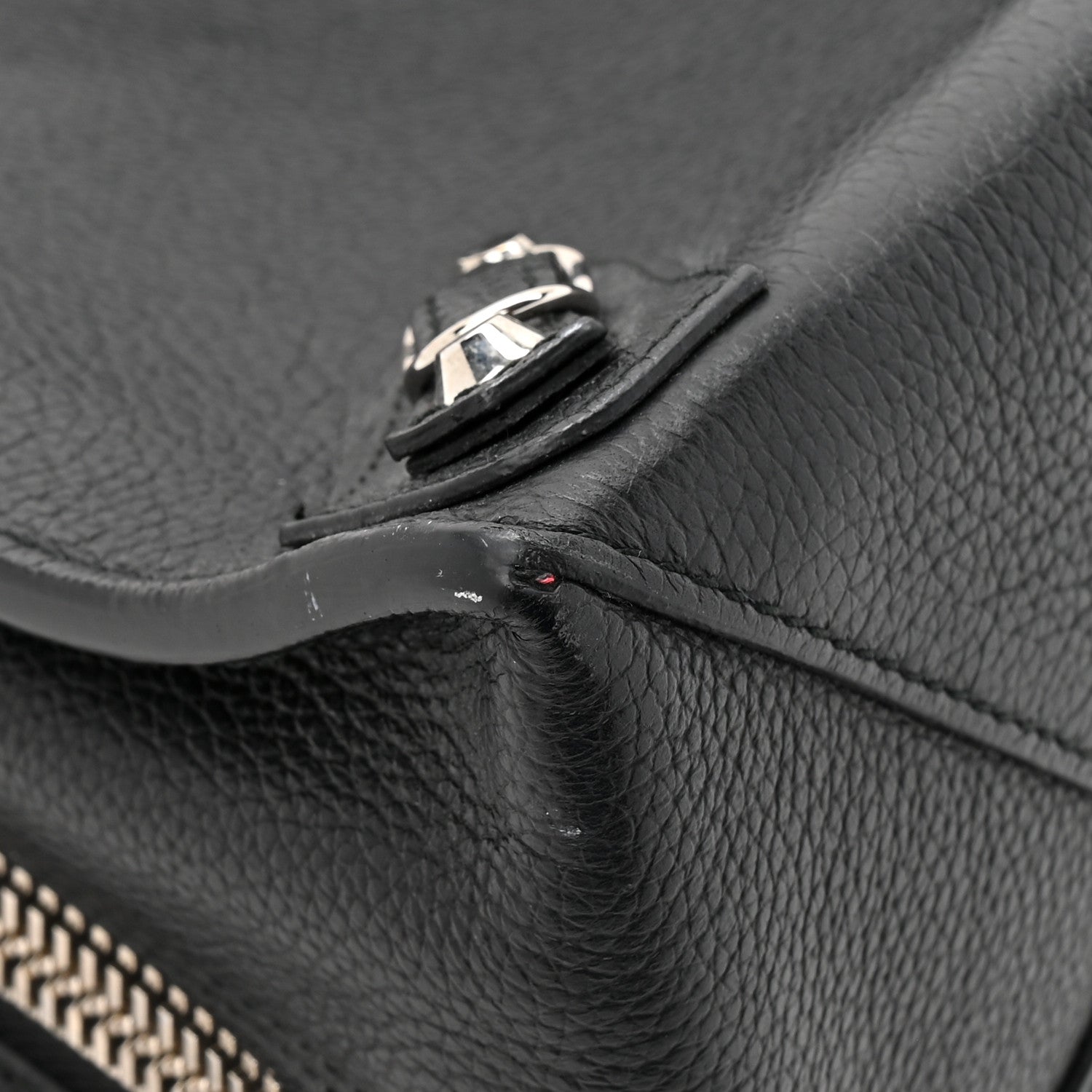 Balenciaga Veau Papier A5 Zip Around Tote Black 10 of 14