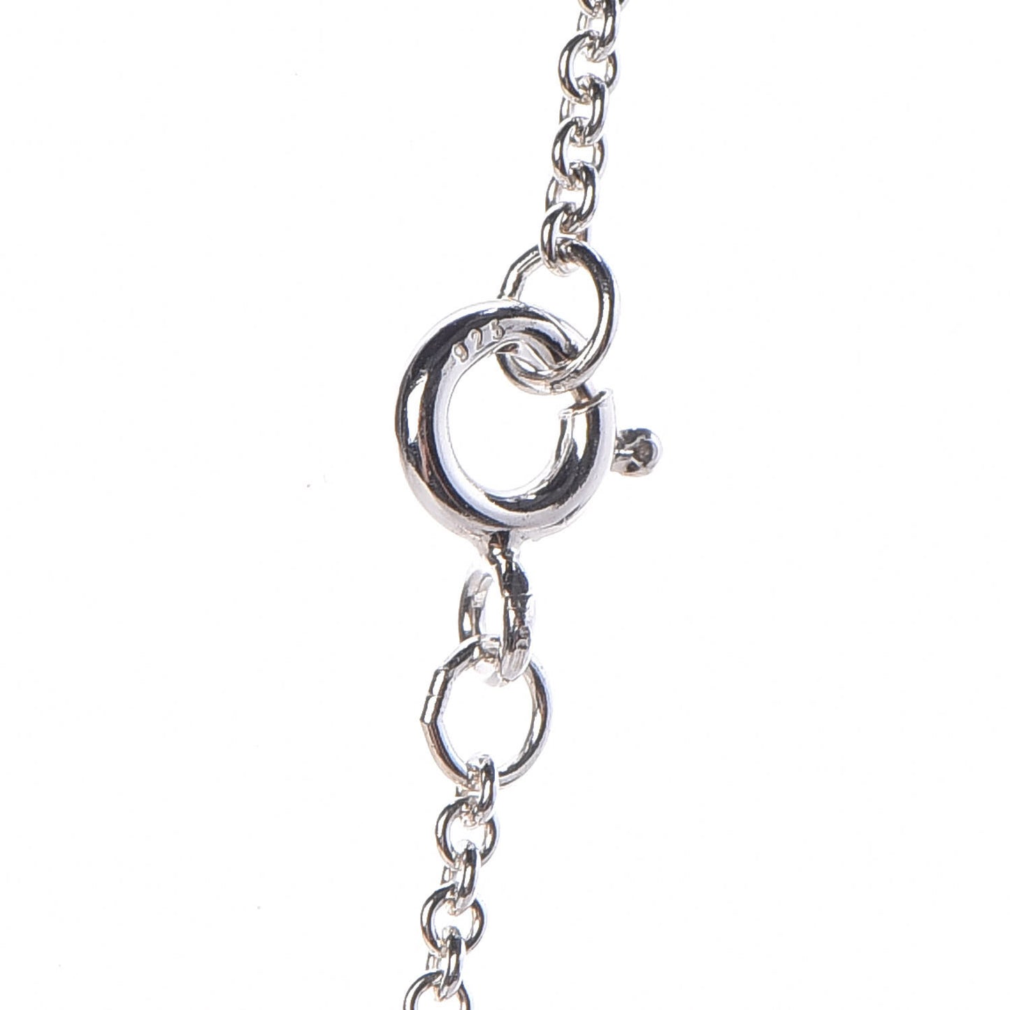 Sterling Silver Heart Lariat Necklace