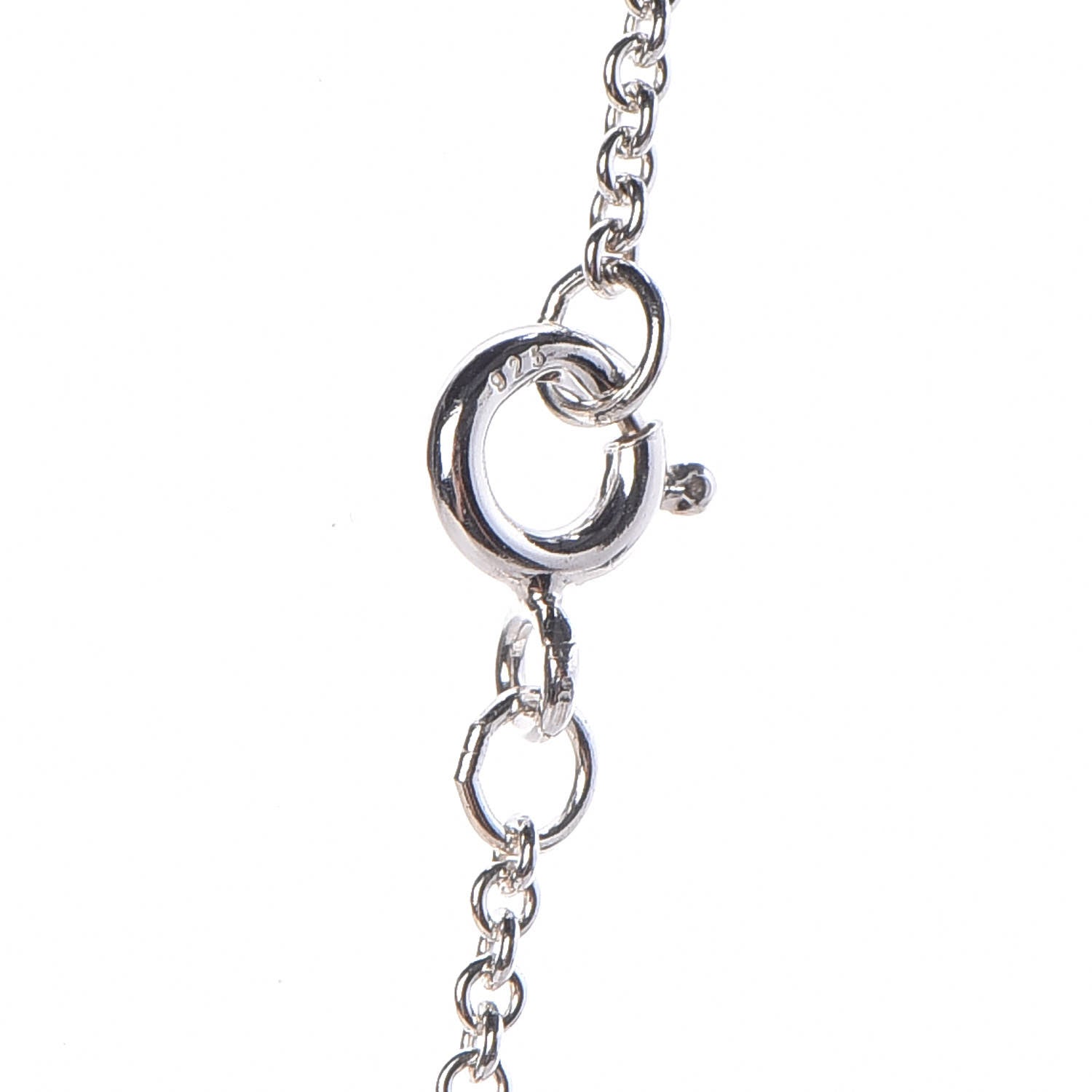 Tiffany Sterling Silver Heart Lariat Necklace 4 of 5
