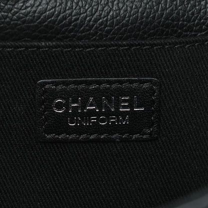 Chanel Grained Calfskin Quilted 2.55 Reissue Flap Belt Bag Clutch Black 7 of 8
