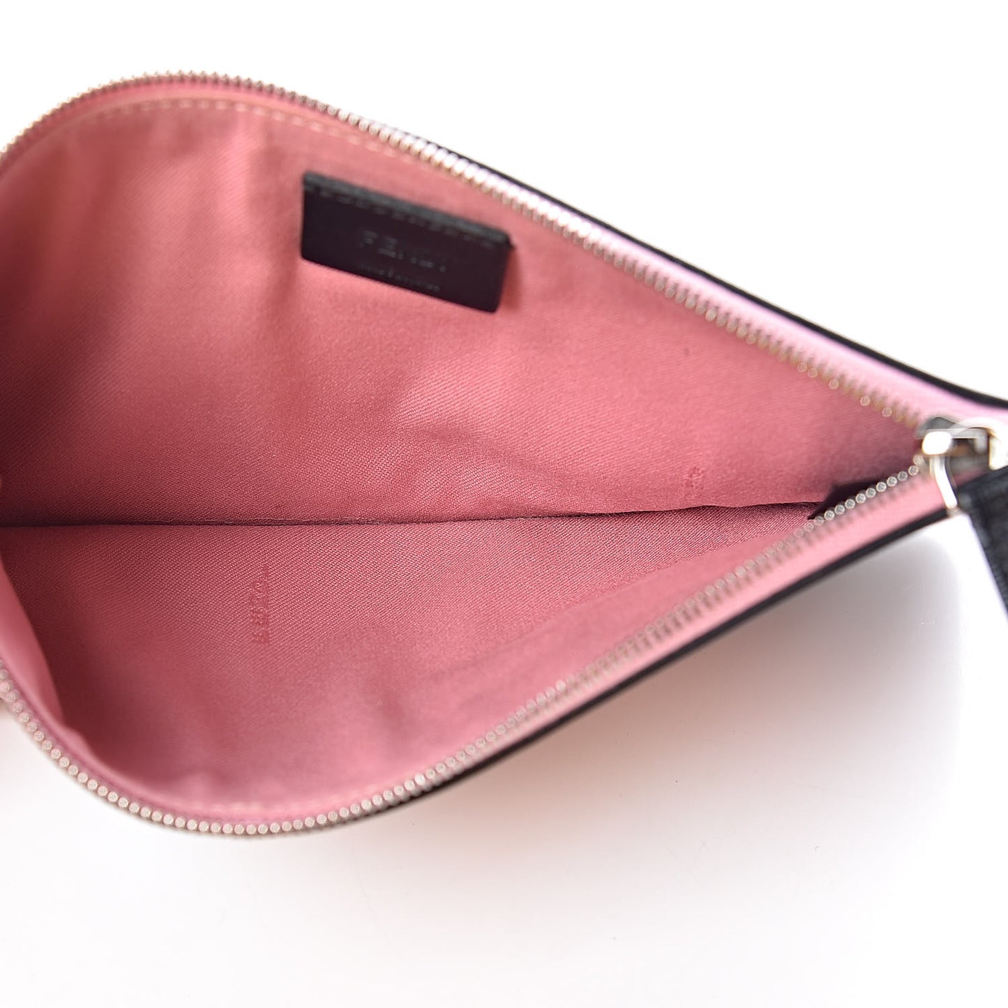 Vitello Elite Century Hypnoteyes Studded Zip Pouch Bubblegum Multicolor