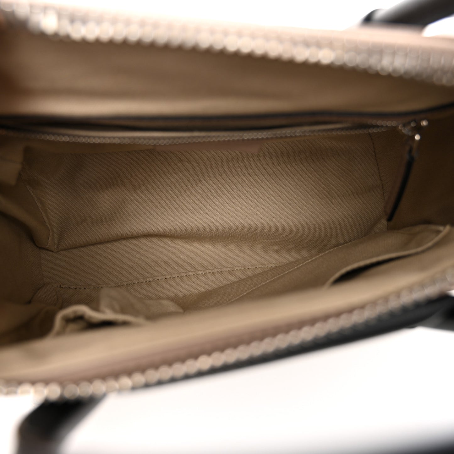 Sugar Goatskin Mini Tri-Color Antigona Linen