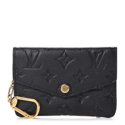 Louis Vuitton Empreinte Key Pouch Black 1 of 7