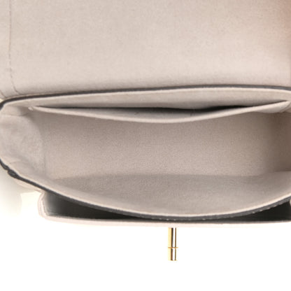 Louis Vuitton Grained Calfskin Lockme Tender Greige 5 of 11