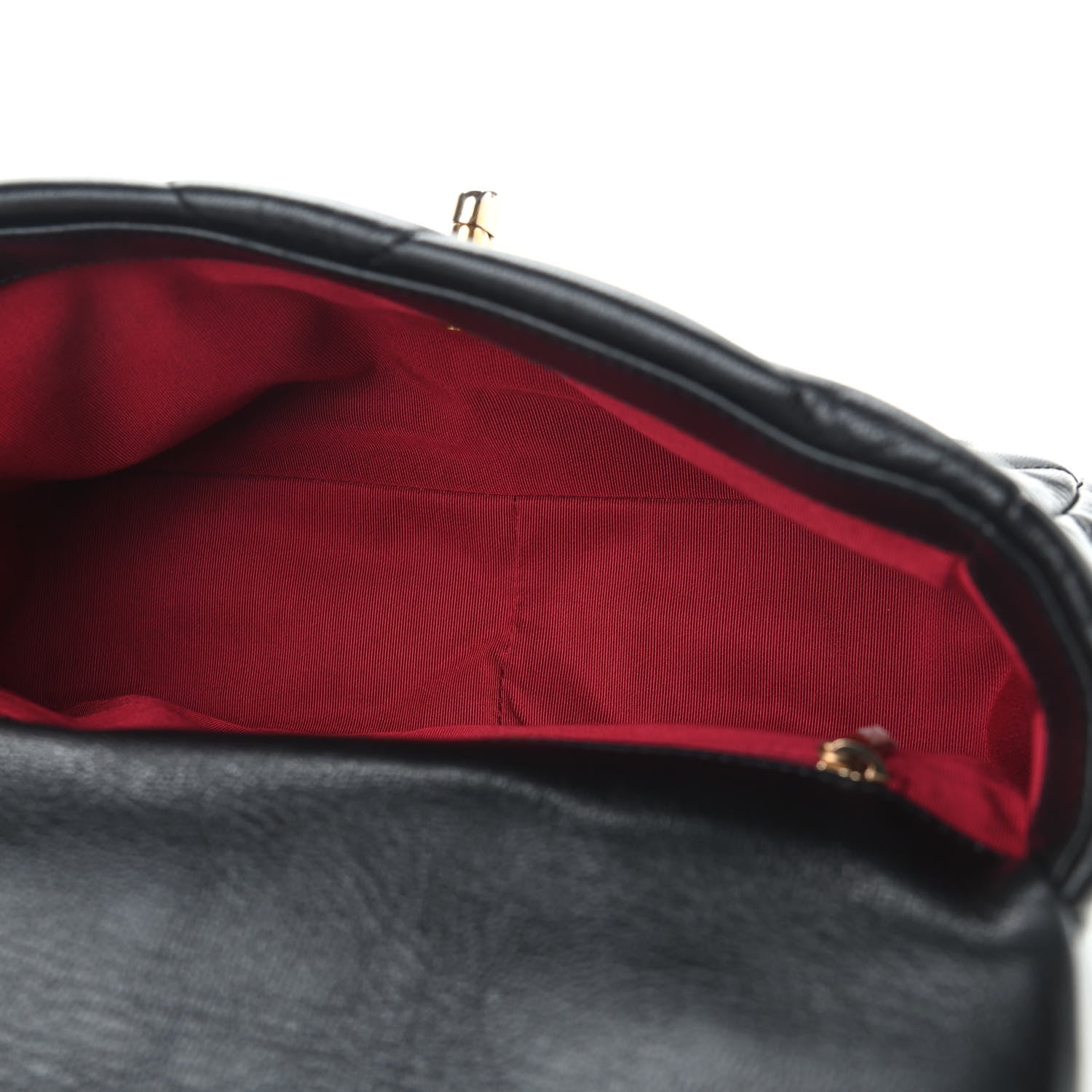 Chanel Goatskin Quilted Medium Chanel 19 Flap Black 5 of 9