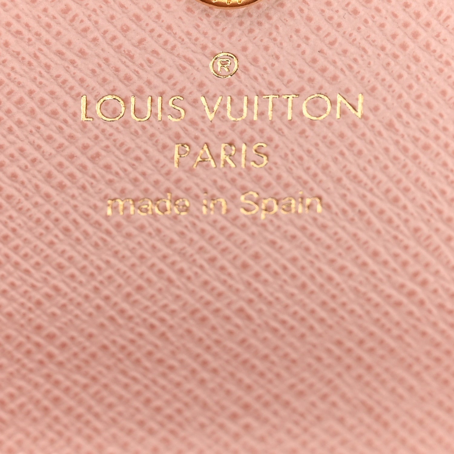 Louis Vuitton Damier Azur Rosalie Coin Purse Rose Ballerine 6 of 6