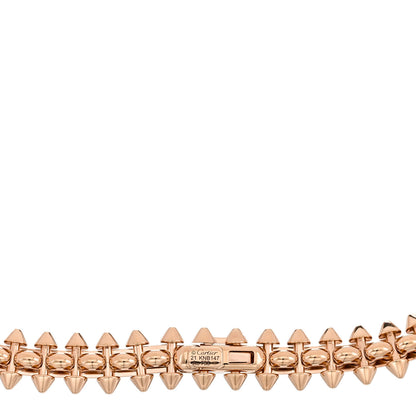 Cartier 18K Pink Gold MM Clash De Cartier Flexible Bracelet 21 3 of 4