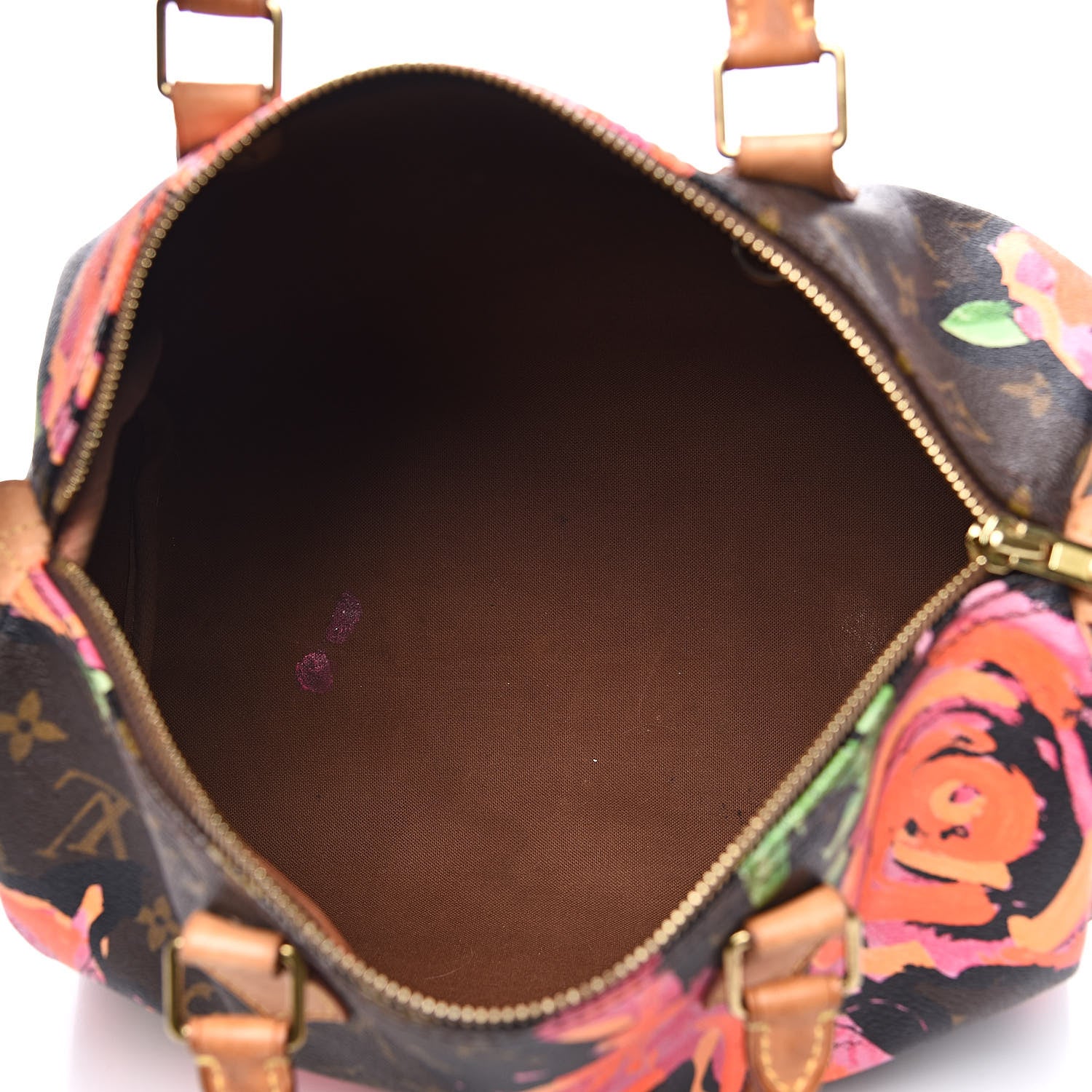 Louis Vuitton Monogram Roses Speedy 30 5 of 19