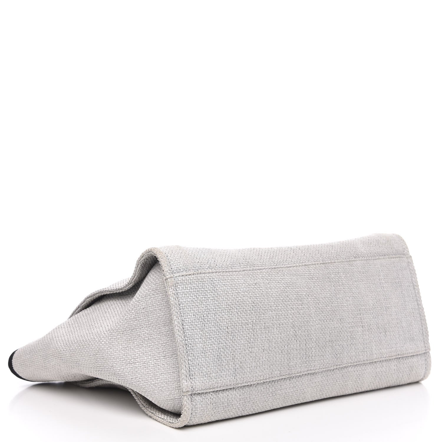 Chanel Canvas Medium Deauville Tote Grey 5 of 14
