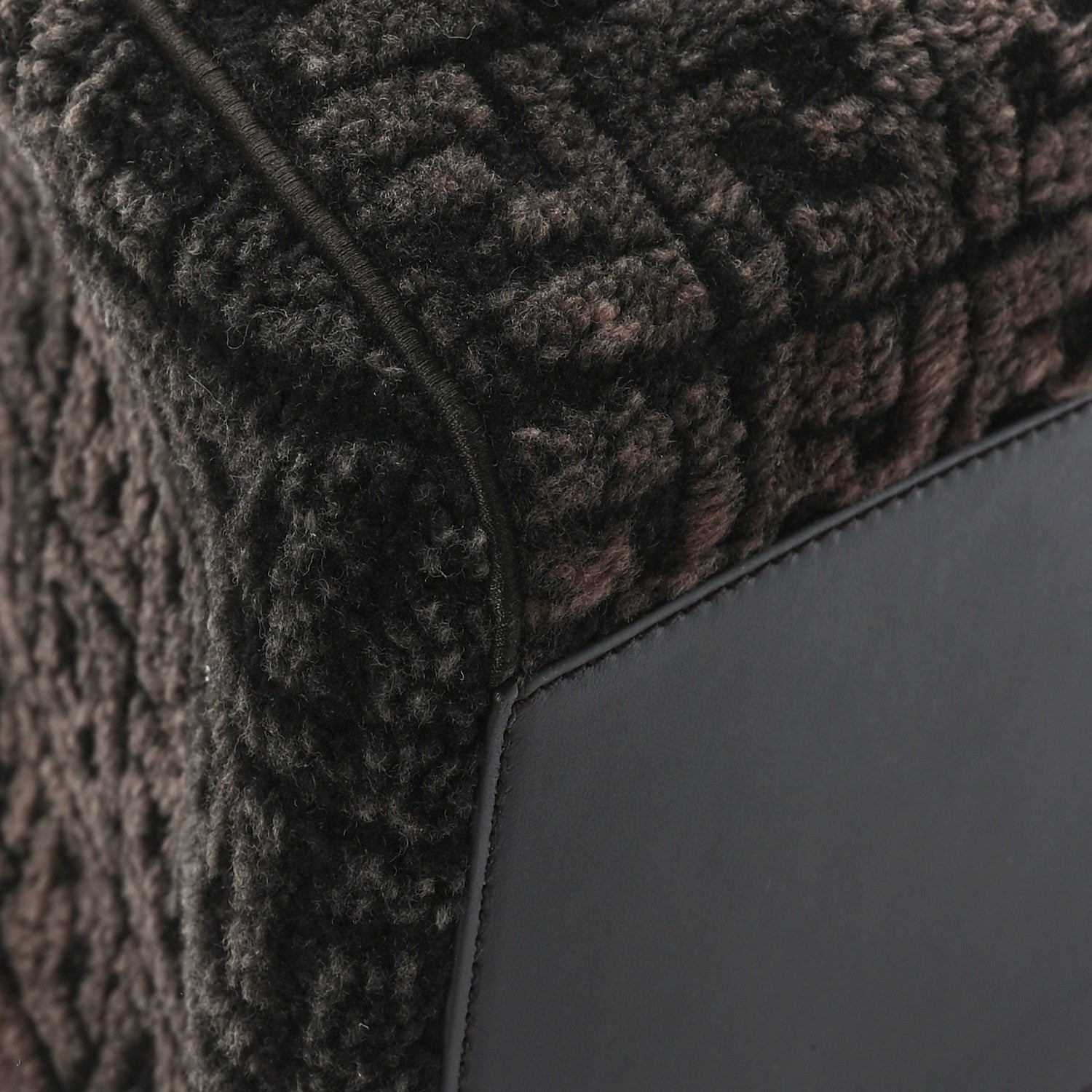 Fendi Sheepskin FF 1974 Large Fendi Origami Brown 12 of 13