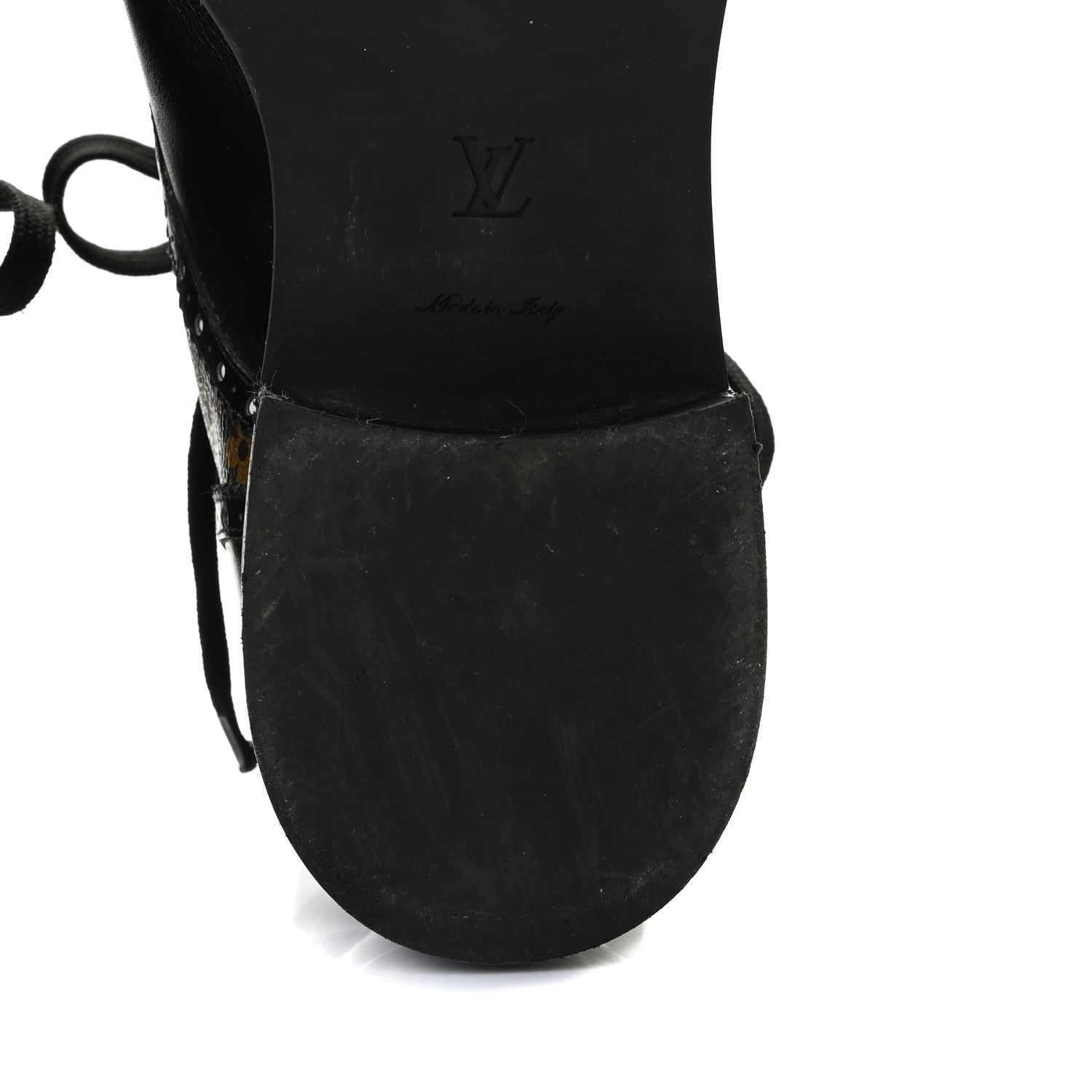 Louis Vuitton Calfskin Monogram Boyish Ranger Boots 40 Black 9 of 12