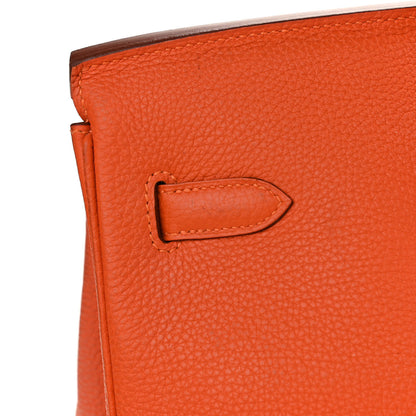 Hermes Togo Birkin 40 Feu 15 of 27