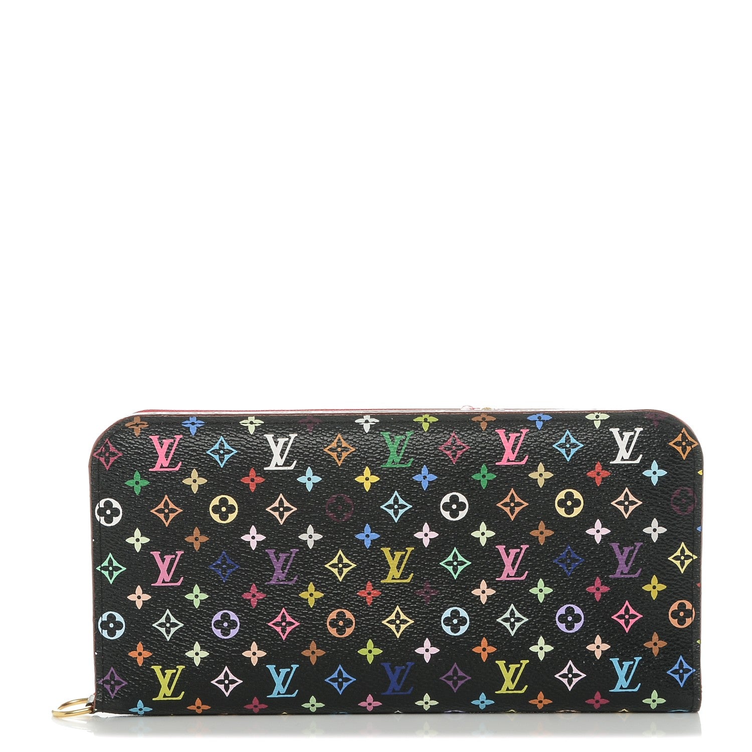 Louis Vuitton Monogram Multicolor Insolite Wallet Black Grenade 1 of 8