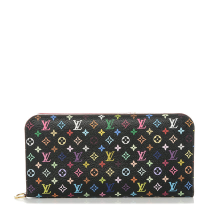 Louis Vuitton Monogram Multicolor Insolite Wallet Black Grenade 1 of 8