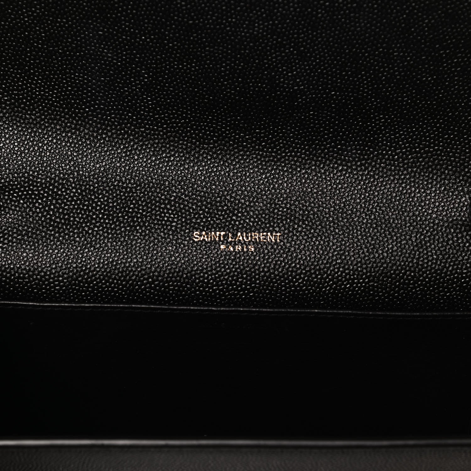 Saint Laurent Grain De Poudre Uptown Chain Wallet Black 6 of 12