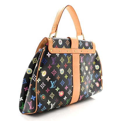 Louis Vuitton Monogram Multicolor Murakami Eye Love You Black 2 of 14