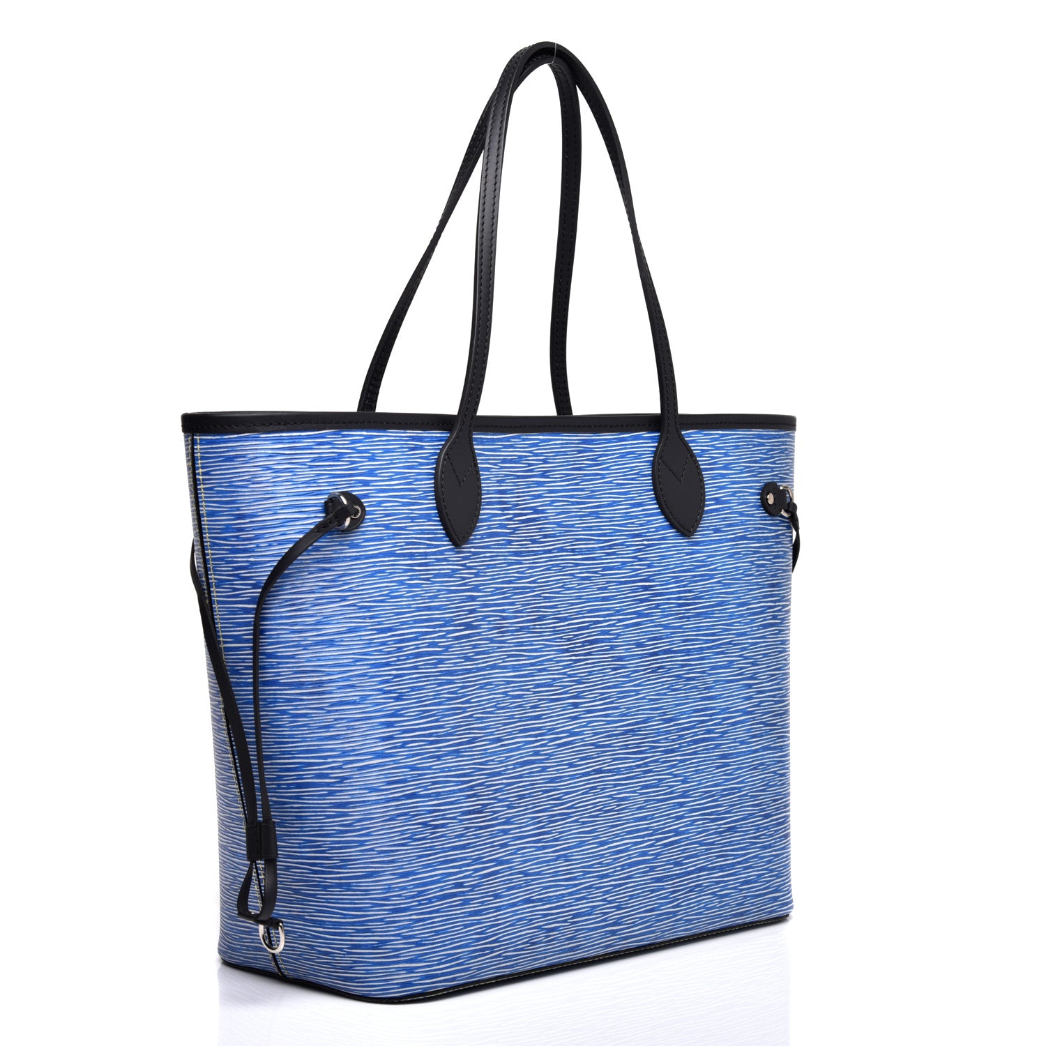 Louis Vuitton Epi Neverfull MM Denim Light 4 of 12
