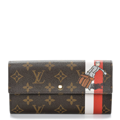 Louis Vuitton Monogram Groom Sarah Wallet 1 of 6