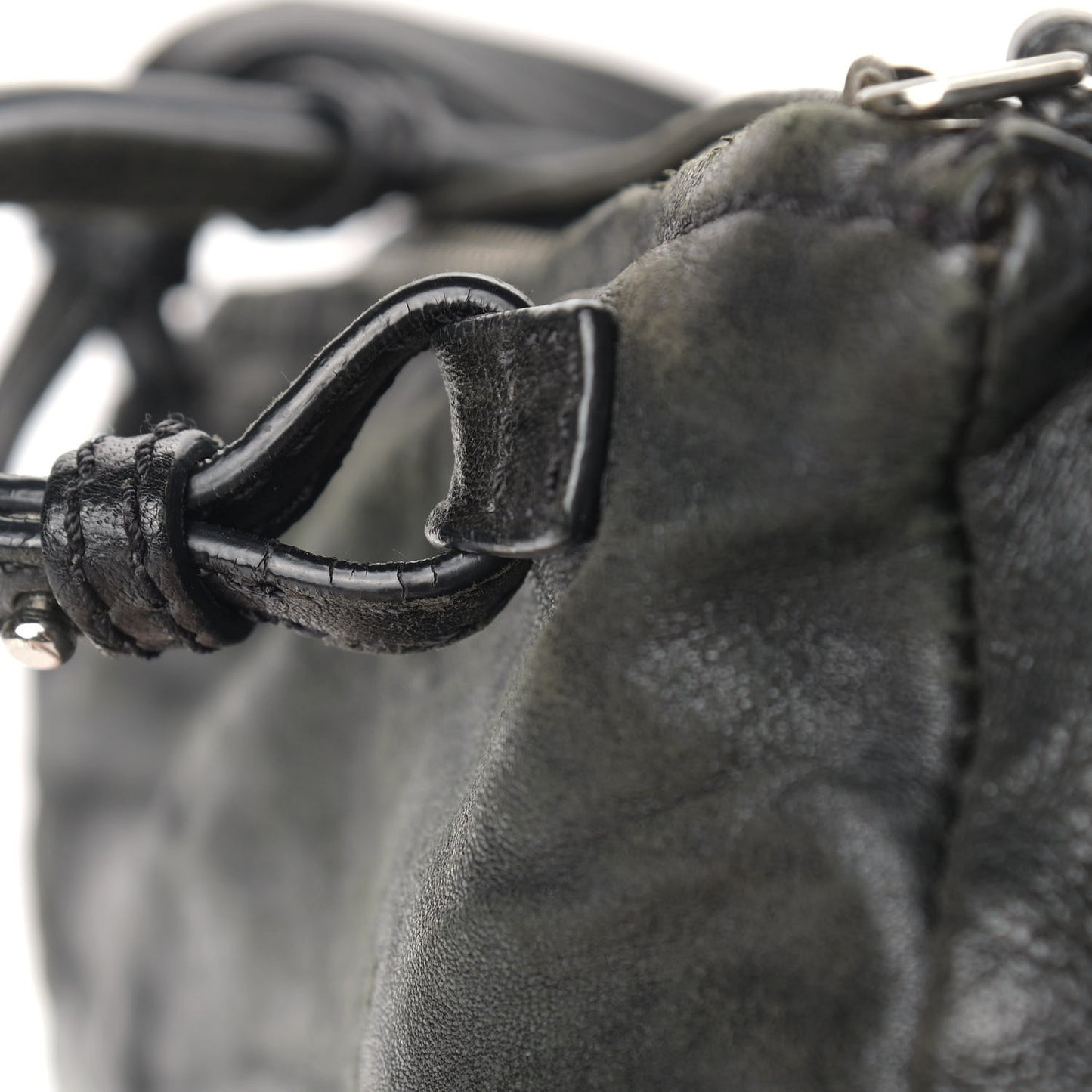 Tumbled Sheepskin Mini Pandora Black