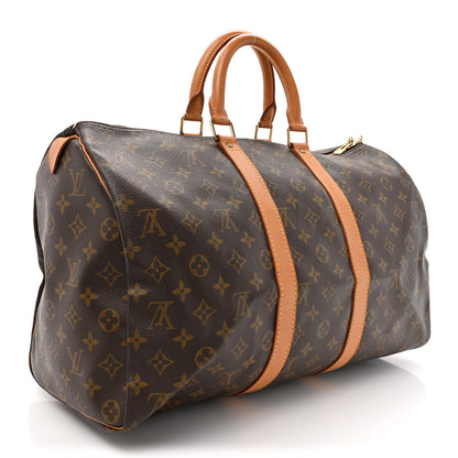 Louis Vuitton Monogram Keepall 45 3 of 14