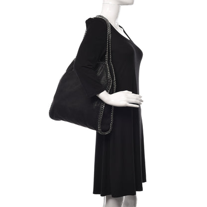 Stella McCartney Shaggy Deer Small Falabella Tote Black 2 of 16
