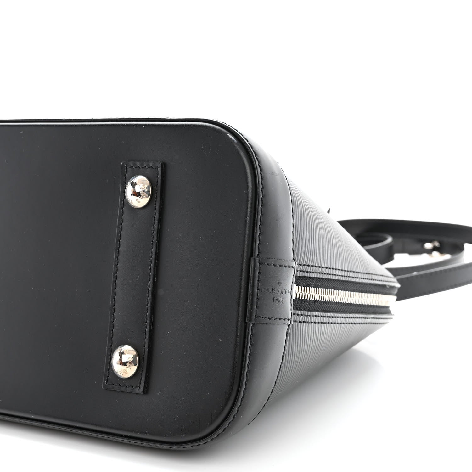 Louis Vuitton Epi Alma MM Black 10 of 13