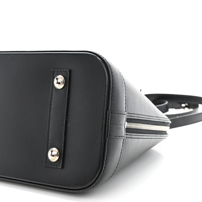 Louis Vuitton Epi Alma MM Black 10 of 13