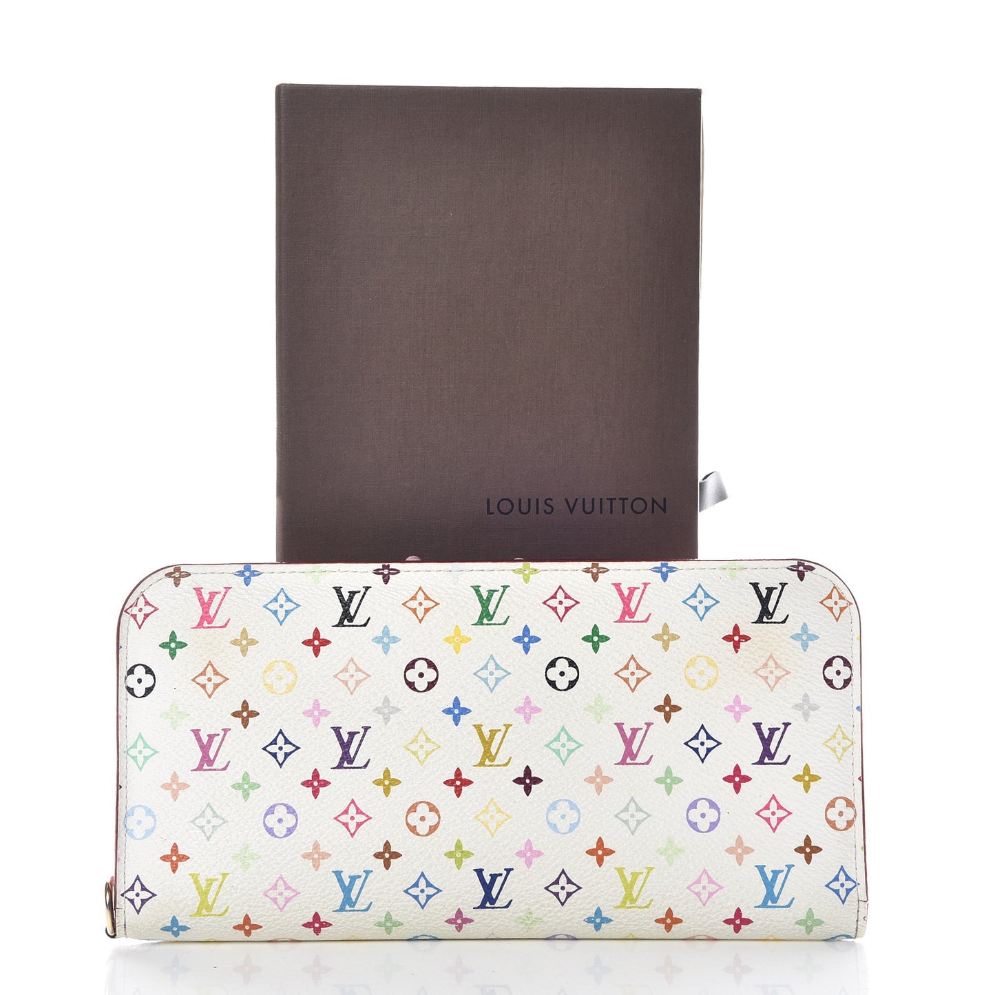 Monogram Multicolor Insolite Wallet White Litchi