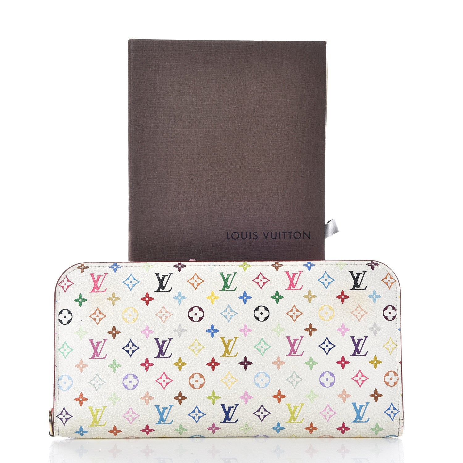 Louis Vuitton Monogram Multicolor Insolite Wallet White Litchi 21 of 21