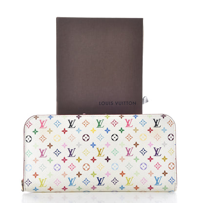 Louis Vuitton Monogram Multicolor Insolite Wallet White Litchi 21 of 21