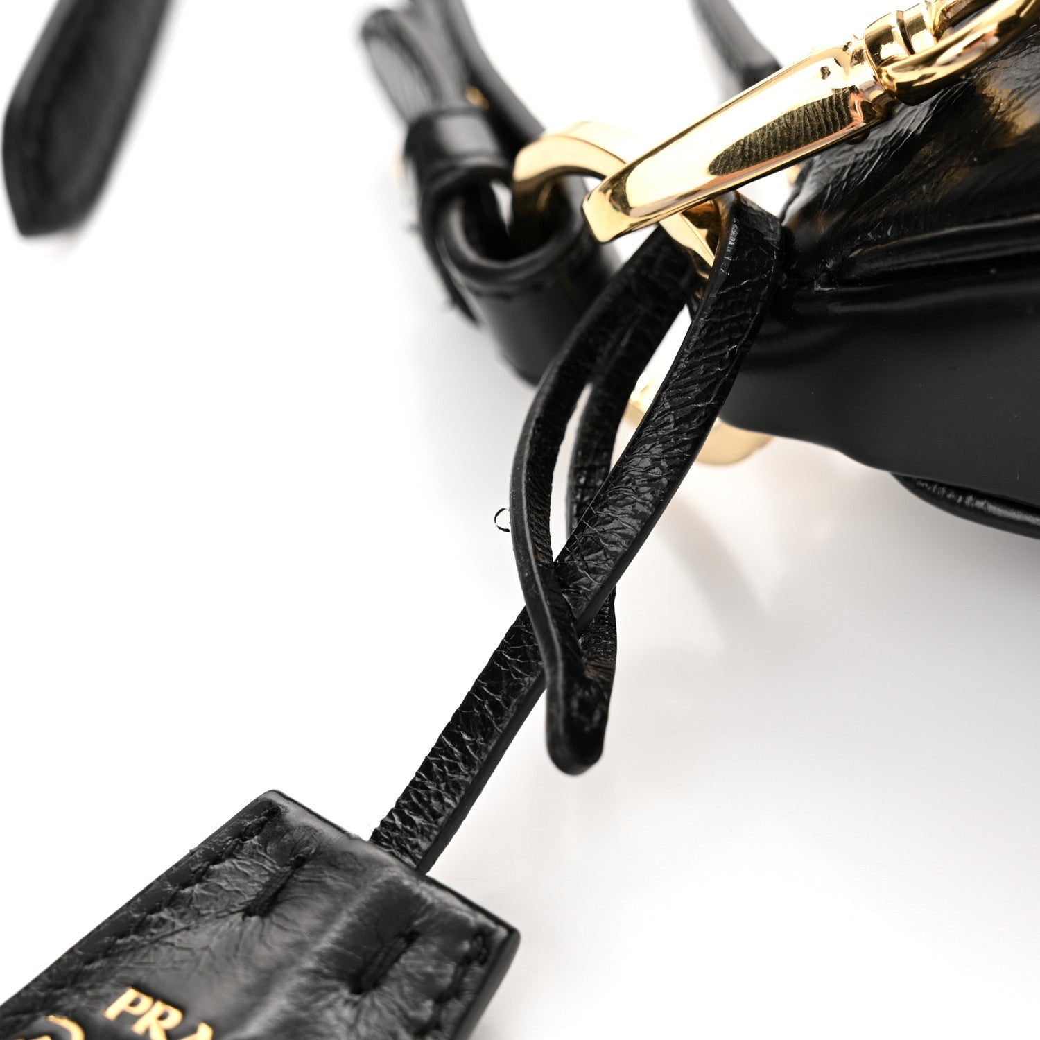 Prada Soft Lux Calfskin Medium Re-Edition 2002 Shoulder Bag Black 15 of 15
