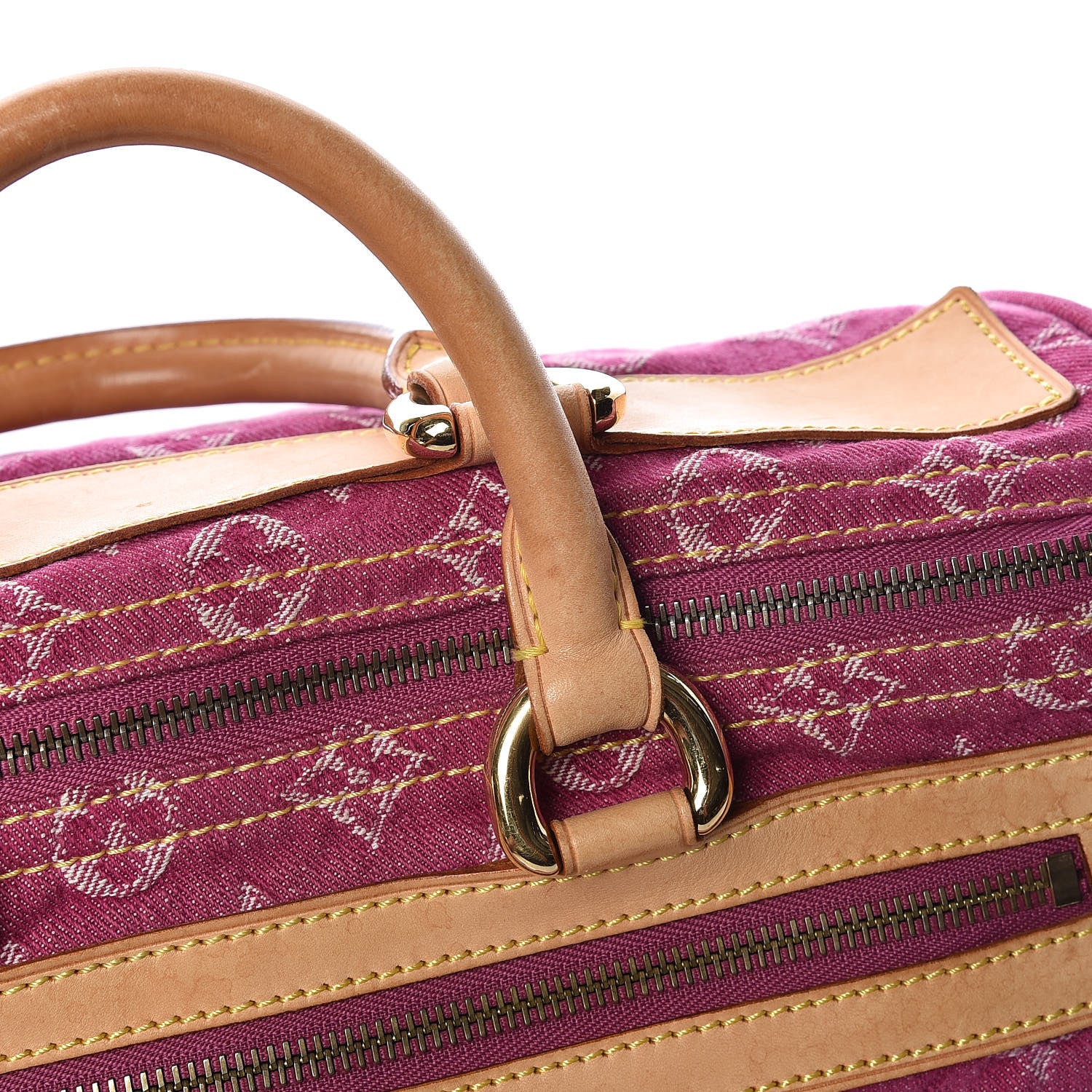 Louis Vuitton Monogram Denim Neo Speedy Fuchsia 13 of 15