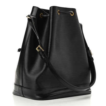 Louis Vuitton Epi Noe Black 3 of 16