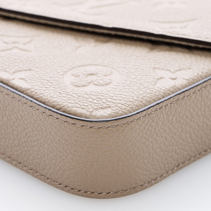 Louis Vuitton Empreinte Pochette Felicie Chain Wallet Tourterelle 8 of 8