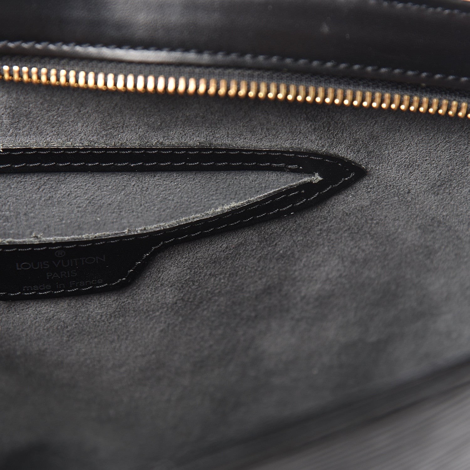 Louis Vuitton Epi Saint Jacques PM Black 8 of 13