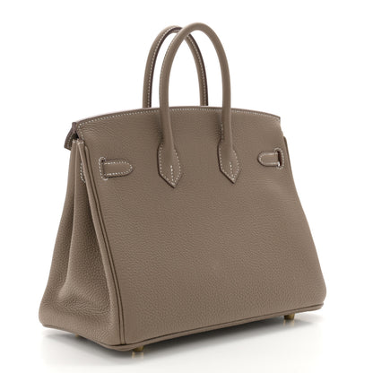 Hermes Togo Birkin 25 Etoupe 3 of 11