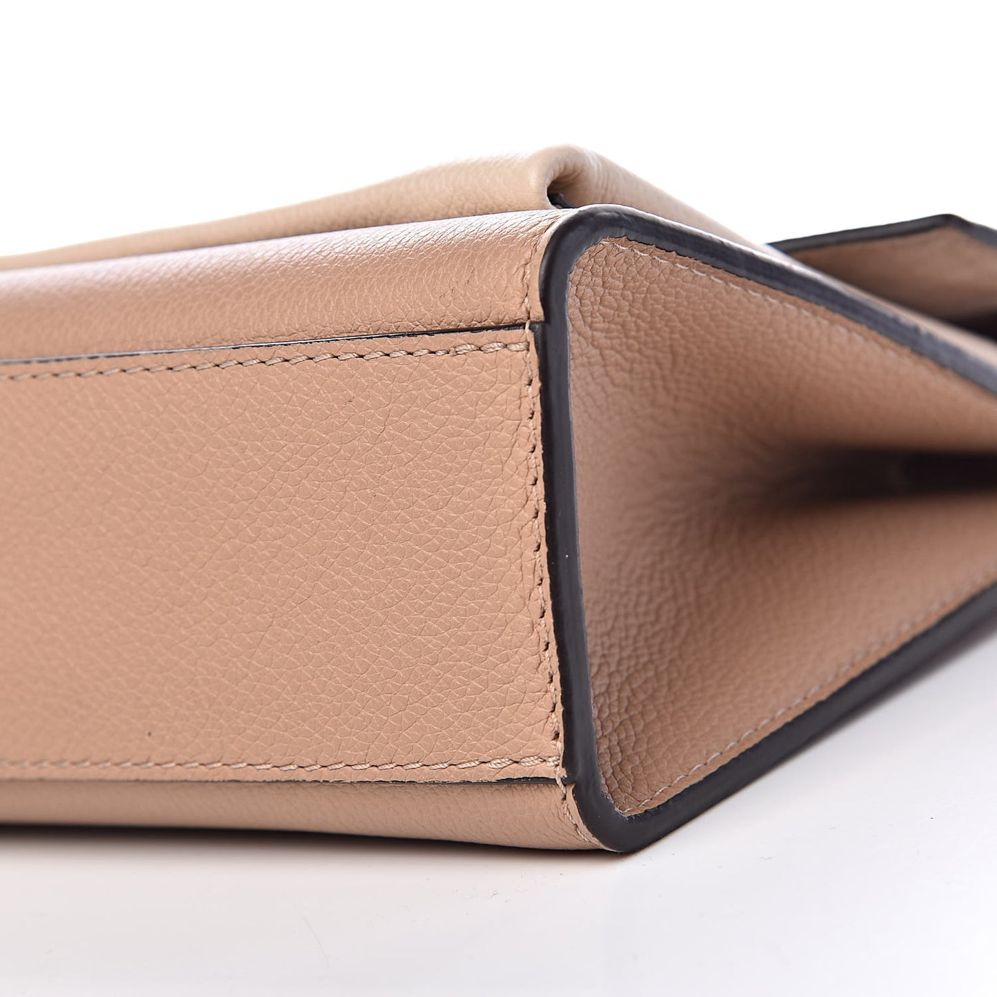 Soft Calfskin Mylockme Chain Bag BB Papyrus Creme