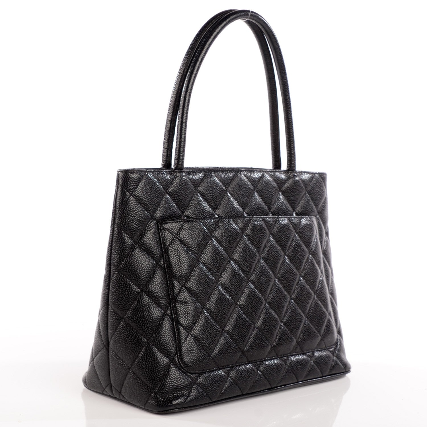 Chanel Caviar Quilted Medallion Tote Black 3 of 9