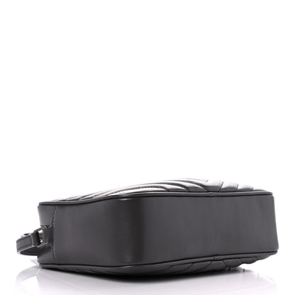 Saint Laurent Calfskin Matelasse Monogram Lou Camera Bag 4 of 9