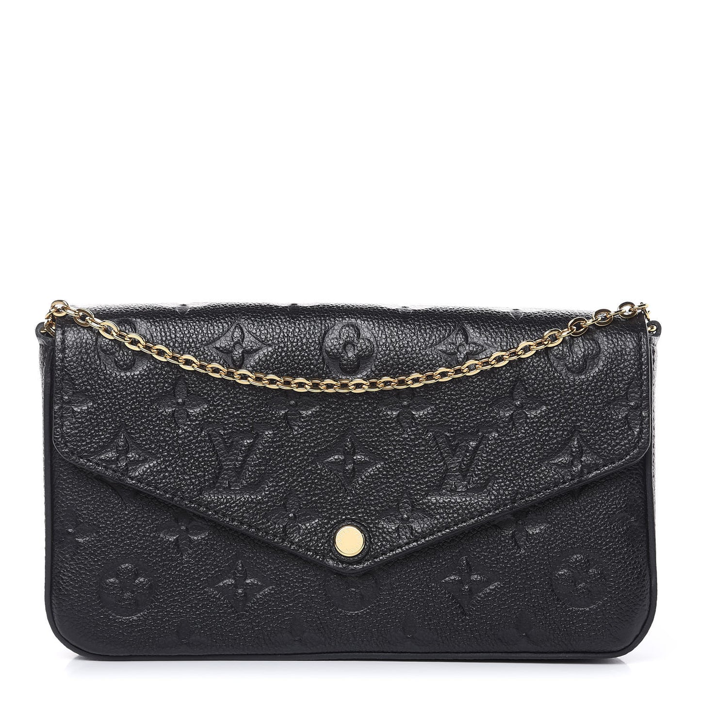 Empreinte Pochette Felicie Chain Wallet Black