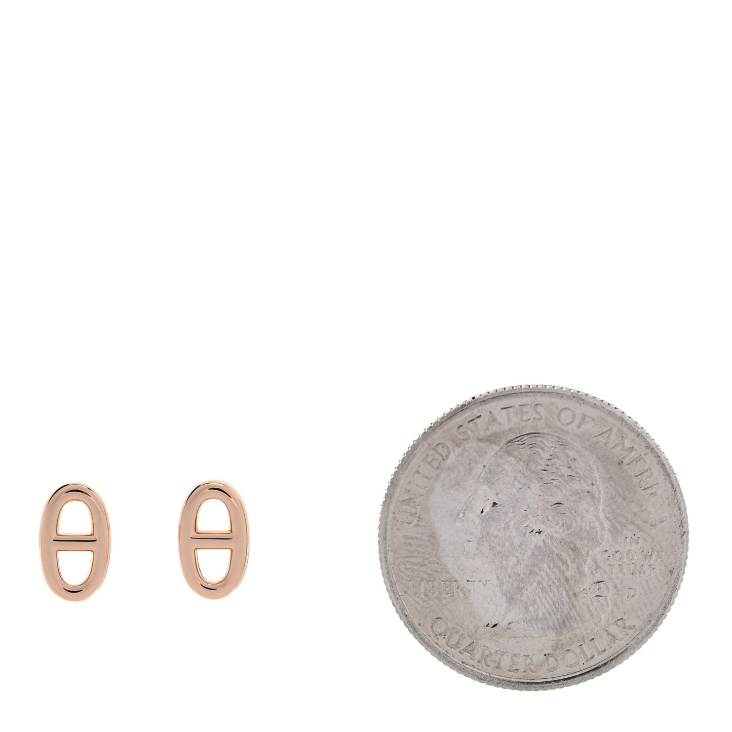 18K Rose Gold TPM Farandole Stud Earrings
