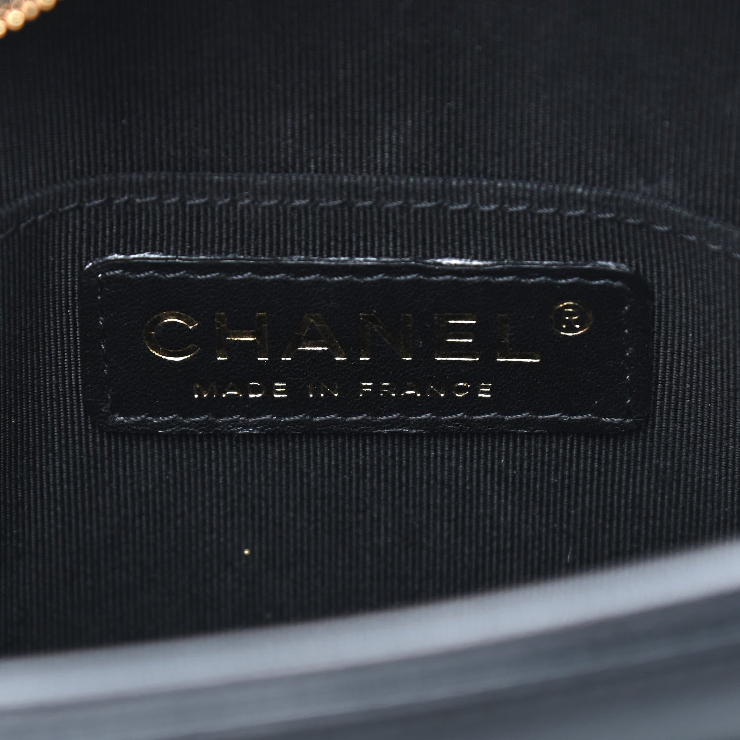 Chanel Lambskin Quilted CC On Top Vanity Black 8 of 11
