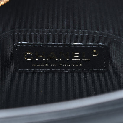 Chanel Lambskin Quilted CC On Top Vanity Black 8 of 11