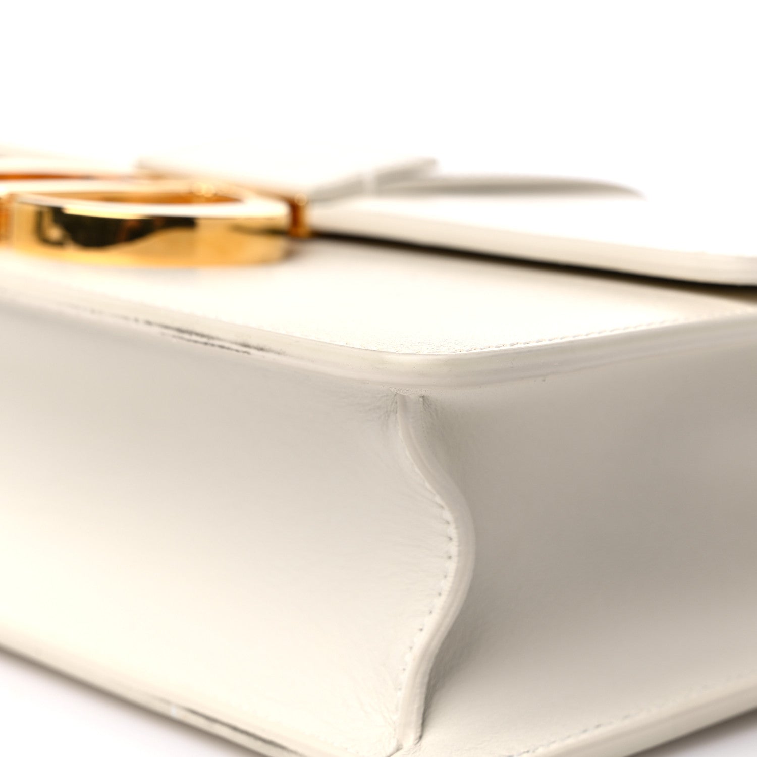 Christian Dior Box Calfskin 30 Montaigne Flap Bag Latte 8 of 15