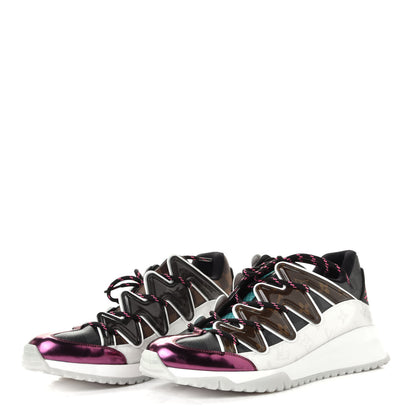 Louis Vuitton Damier Graphite Monogram Mens Zigzag Sneakers 11 Multicolor 2 of 6