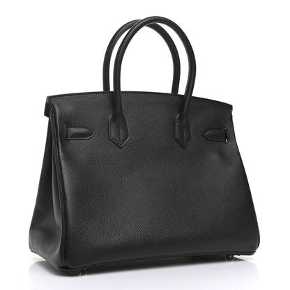 Hermes Epsom Birkin 30 Black 3 of 12