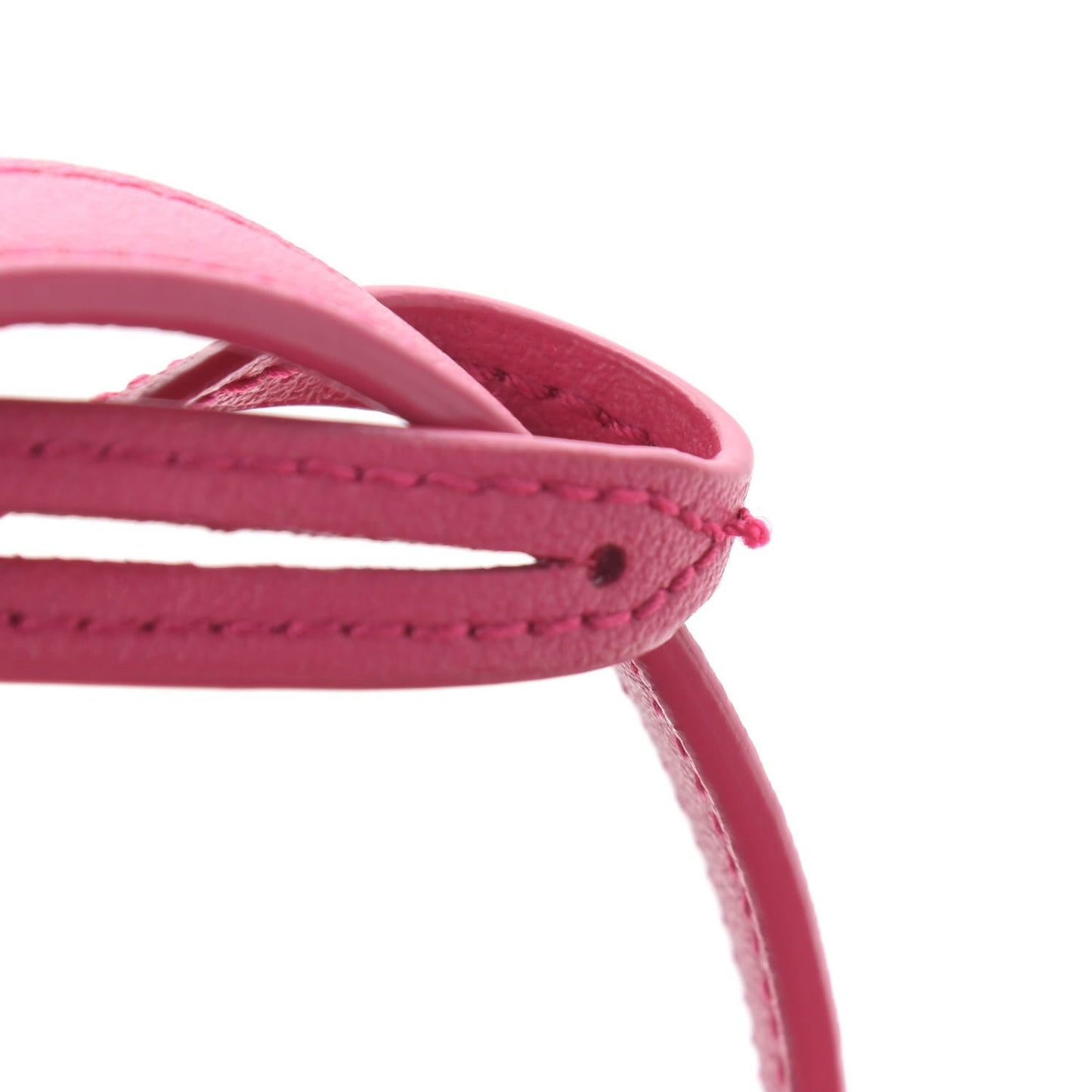 Calfskin Toy Shopping Tote Fuchsia