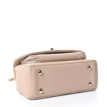 Chanel Caviar Quilted Small Business Affinity Flap Beige 5 of 10