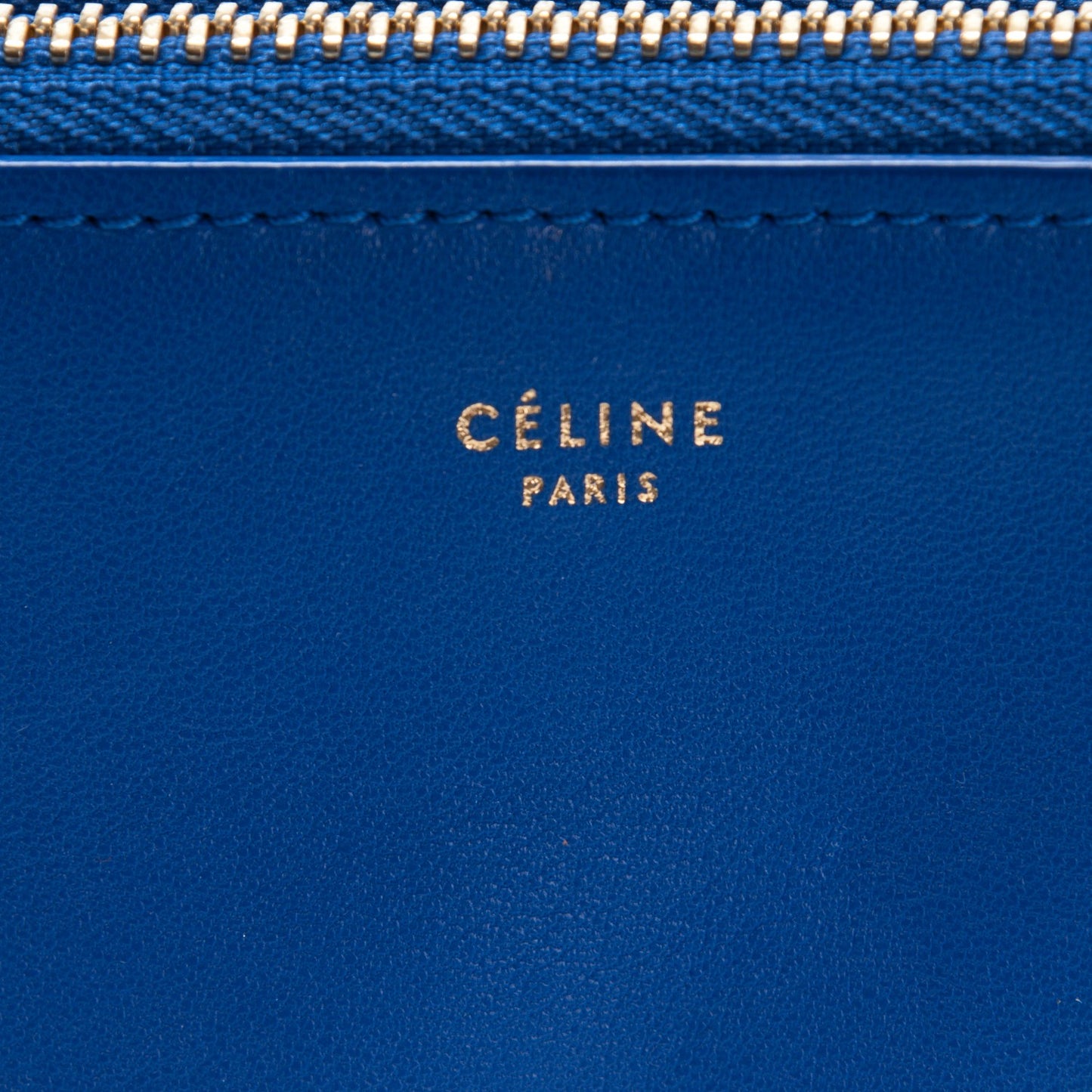 Lambskin Large Trio Crossbody Bag Deep Blue