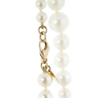 Chanel Graduated Pearl CC Long Necklace Gold 5 of 5